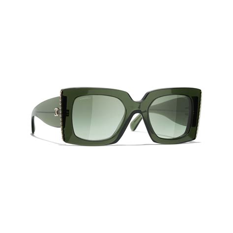 chanel sunglasses green|Chanel sunglasses customer service.